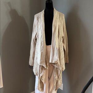 Matilda Jane Heather Light Taupe Women's Cardigan